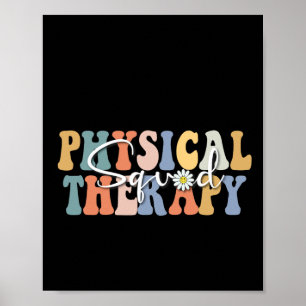 Kerst Fysieke Therapie Pt-team Kindergeneeskunde Poster