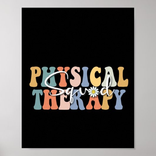Kerst Fysieke Therapie Pt-team Kindergeneeskunde Poster (Voorkant)