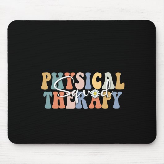 Kerst Fysieke Therapie Pt Team Kindertherapie Muismat (Voorkant)