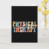 Kerst Fysieke Therapie Pt-team Pediatrische Therap Kaart (Gele Bloem)