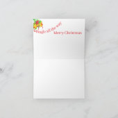 Kerst G Card: Jingle Bells Feestdagen Kaart (Binnen)