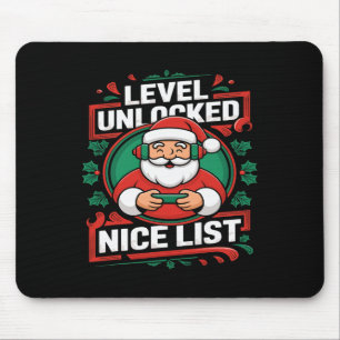 Kerst Gamer Boys Leuke Lijst Videogame Santa XM Muismat