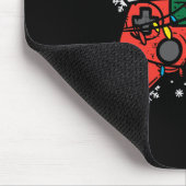 Kerst Gamer Controller Xmas Boys Kinder Jeugd Me Muismat (Hoek)