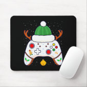 Kerst Gamer Videogame Controller Gamepad Muismat (Met muis)