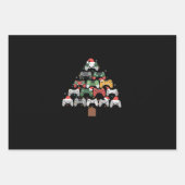 Kerst Gaming Tree Gamers Gamer Xmas Gifts Inpakpapier Vel (Voorkant)