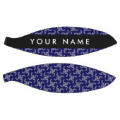 Kerst Garland, Blauw, Jouw naam, Personaliseer Basketbal (Panelen)