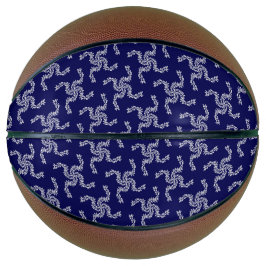 Kerst Garland Blauw, Kerstdecoratie, Kerstmis Basketbal