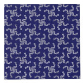 Kerst Garland Blauw, Kerstdecoratie, Kerstmis Kubus (Rechts)