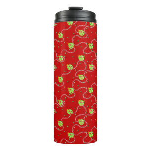 Kerst Garland en Ornament_rood Thermosbeker