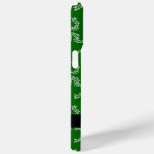 Kerst Garland, Groen, Jouw naam, Personaliseren Case-Mate iPhone Case (Achterkant / Rechts)