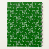 Kerst Garland, Groen, Jouw naam, Personaliseren Planner (Achterkant)