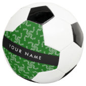 Kerst Garland, Groen, Jouw naam, Personaliseren Voetbal (Drie kwart)