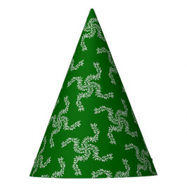 Kerst Garland Groen, Kerstdecoratie Feesthoedjes