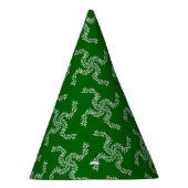 Kerst Garland Groen, Kerstdecoratie Feesthoedjes (Rechts)