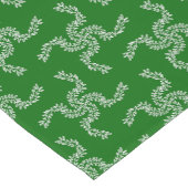 Kerst Garland Groen, Kerstdecoratie Korte Tafelloper (Hoek)
