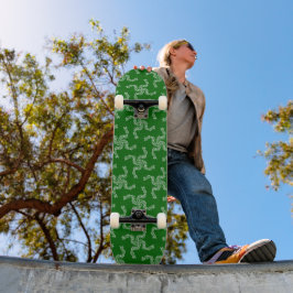 Kerst Garland Groen, Kerstdecoratie Persoonlijk Skateboard