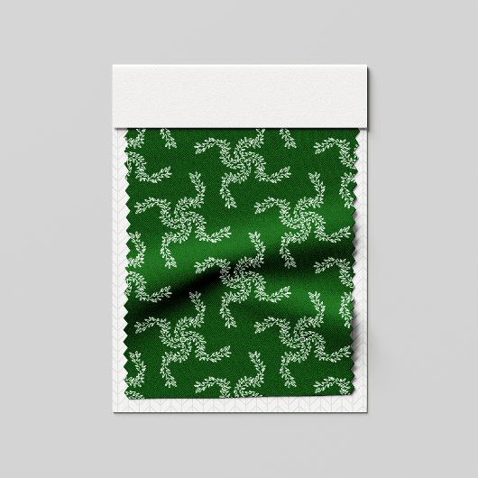 Kerst Garland Groen, Kerstdecoratie Stof