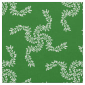 Kerst Garland Groen, Kerstdecoratie Stof (Close Up)