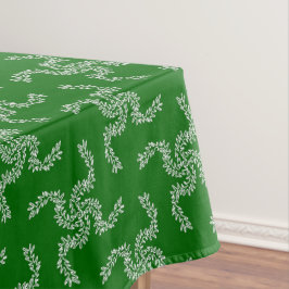 Kerst Garland Groen, Kerstdecoratie Tafelkleed