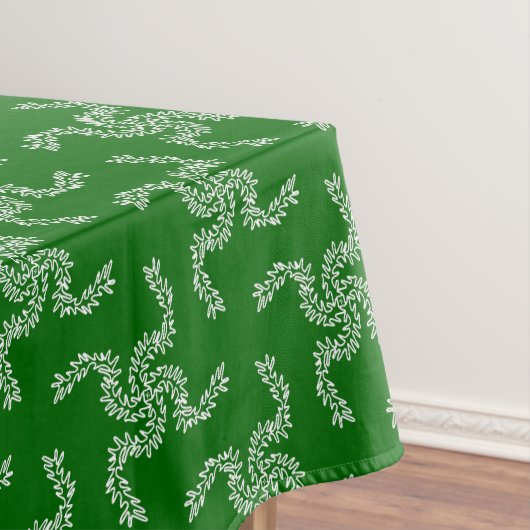 Kerst Garland Groen, Kerstdecoratie Tafelkleed (Voorbeeld)