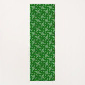Kerst Garland Groen, Kerstdecoratie Yogamat (Voorkant)
