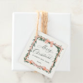 KERST GARLAND Kerst Lijst Gift Label (In situ)