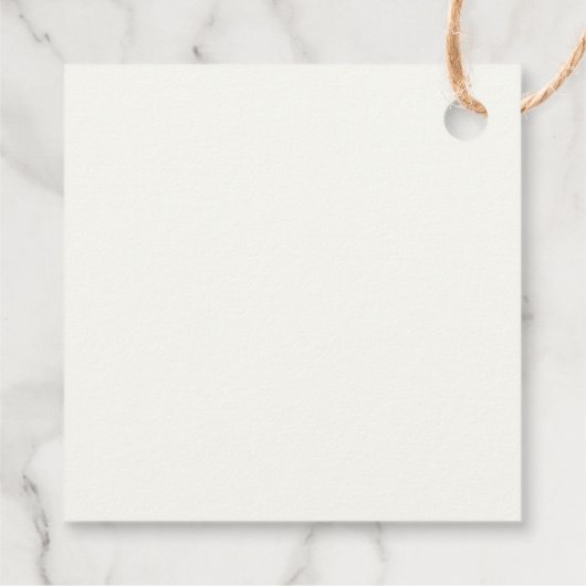 KERST GARLAND Kerst Lijst Gift Label (Achterkant)