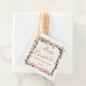 KERST GARLAND Kerst Lijst Gift Label (In situ)