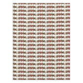 Kerst Garland Pine Cones Rode bessen Holly Tafelkleed (Voorkant)