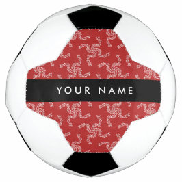 Kerst Garland, Rood, Jouw naam, Personaliseren Voetbal