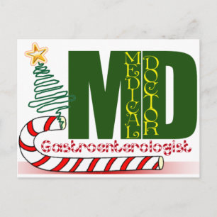 KERST GASTRO-ENTEROLOOG FEESTDAGENKAART