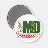 KERST GASTRO-ENTEROLOOG MAGNEET (Voorkant / Achterkant)