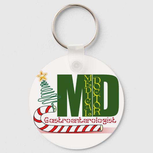 KERST GASTRO-ENTEROLOOG SLEUTELHANGER (Voorkant)