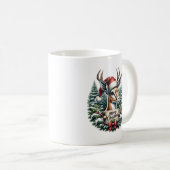 Kerst Gazelle Koffiemok (Voorkant rechts)