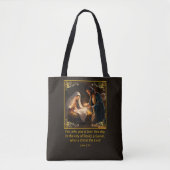 Kerst Geboorte Heilige Familie Religieus Tote Bag (Voorkant)