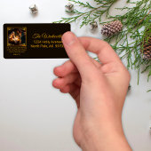 Kerst Geboorte Heilige Familie Religieuze Adres Etiket