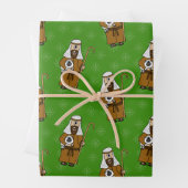 Kerst Geboorte Herder Schaap Patroon Inpakpapier Vel (In situ)