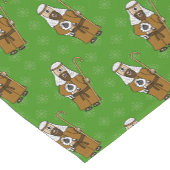 Kerst Geboorte Herder Schaap Patroon Korte Tafelloper (Hoek)