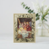 Kerst Geboorte  Reproductie Briefkaart (Staand voorkant)