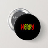 Kerst Gebreide Letters Gehaakte Kerst Pyjama Vakan Ronde Button 5,7 Cm (Voorkant /achterkant)