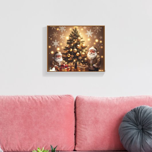 "Kerst Geest" Canvas Afdruk (Insitu (Woonkamer))