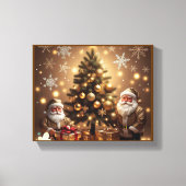 "Kerst Geest" Canvas Afdruk (Voorkant)