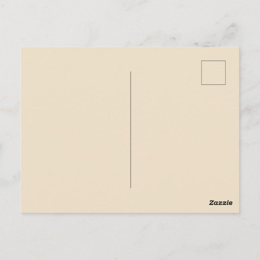 Kerst geitenkunst briefkaart (Achterkant)