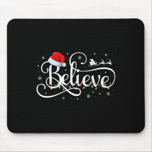 Kerst Geloof Santa Claus Grappige Familie Matchin Muismat