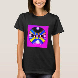 Kerst geluksbol feestelijk t-shirt