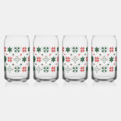 Kerst Geo Wrap Blikvorm Glas (Links)