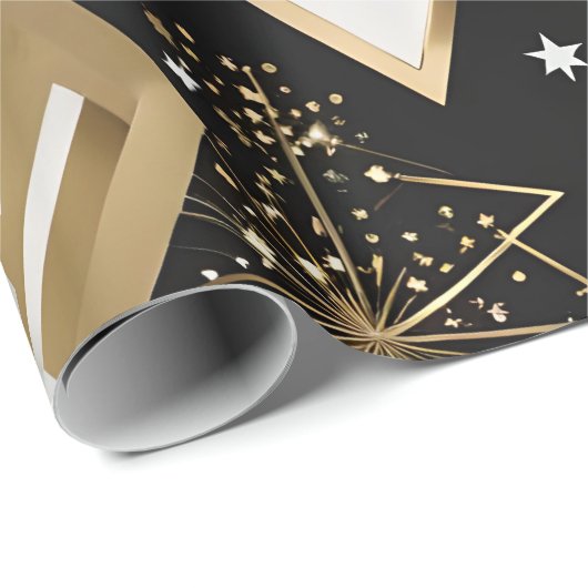 Kerst geometrische vormen inpakpapier (Rol Hoek)