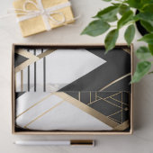 Kerst geometrische vormen tissue papier (Geschenk)