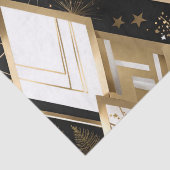 Kerst geometrische vormen tissue papier (Detail)