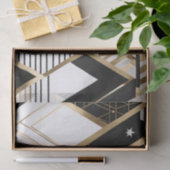 Kerst geometrische vormen tissue papier (Geschenk)